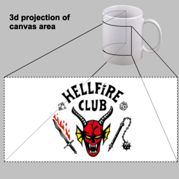 Hellfire Club | Stranger Things | Mug Thumbnail