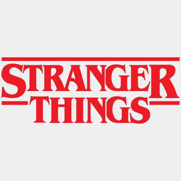 Stranger Things Red Logo Thumbnail